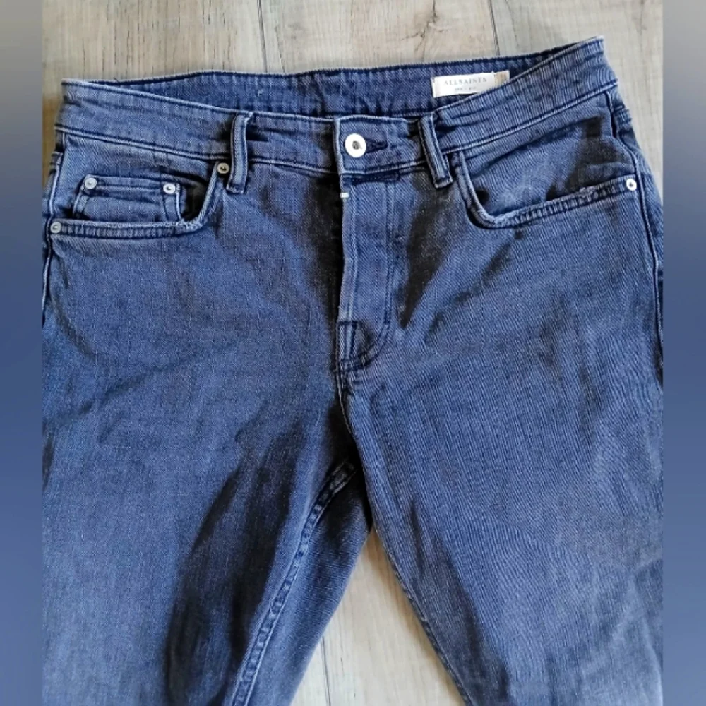 All Saints Men's Rex Slim Fit Denim Jeans Size 32x27